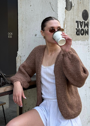 PALMER CARDIGAN | CINNAMON SPICE