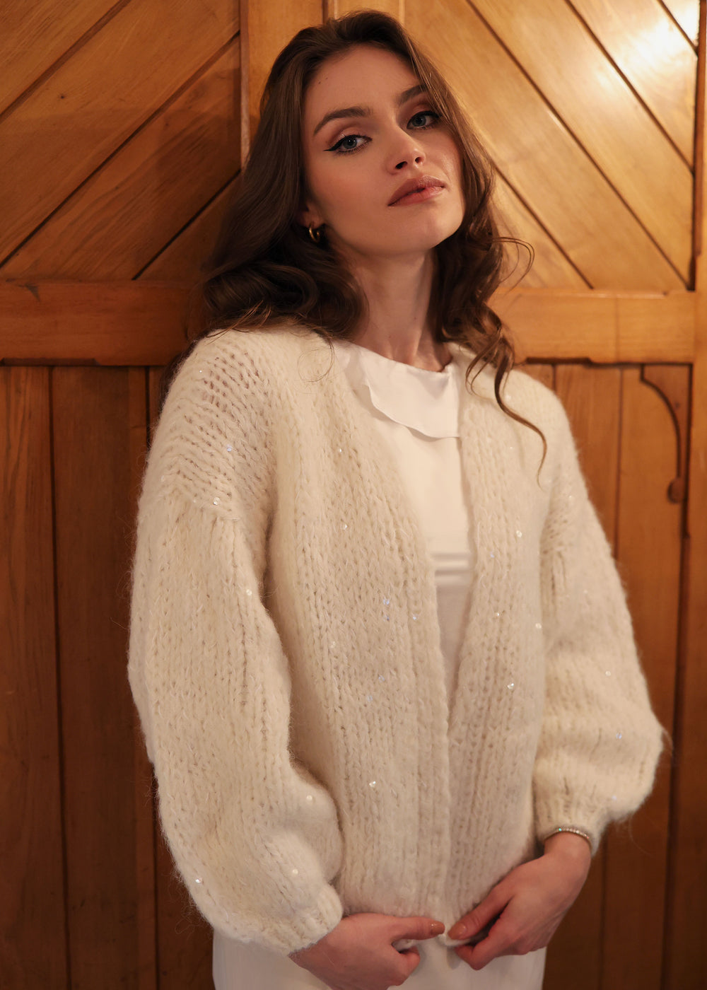 PALMER CARDIGAN | FROSTED MARSHMALLOW